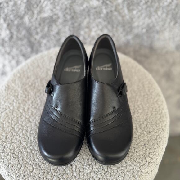 Dansko Franny Wide Black Shoe NWOT size 6.5/7-37 - Picture 8 of 12